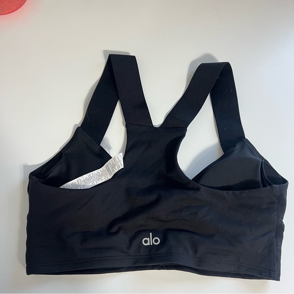 Alo Yoga Airbrush Rev It Up Bra BlacSize Small - Picture 7 of 8